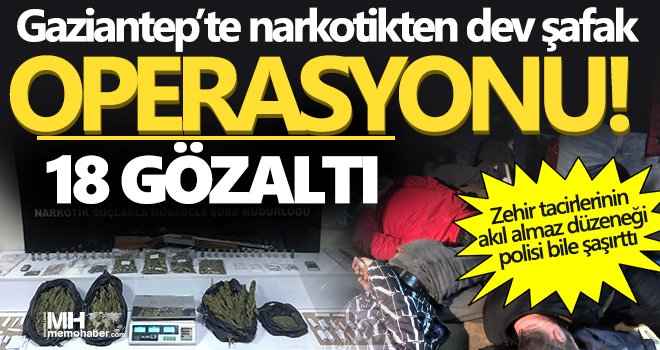 Uyuşturucu tacirlerinin kurduğu düzenek polisi bile şaşırttı