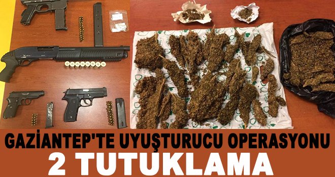 Uyuşturucu ticareti yapanlara operasyon: 2 tutuklama