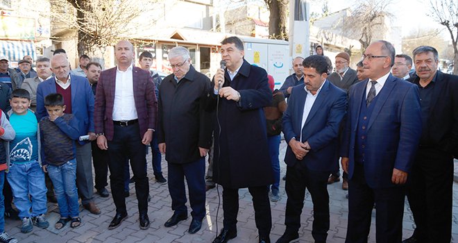 Uzer ile Fadıloğlu, Sam Mahallesi sakinleriyle buluştu