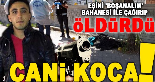 Vahşet! Eşini kandırıp tabancayla öldürdü