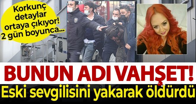 Vahşet! Öğretim üyesi kadını yakarak öldürdü