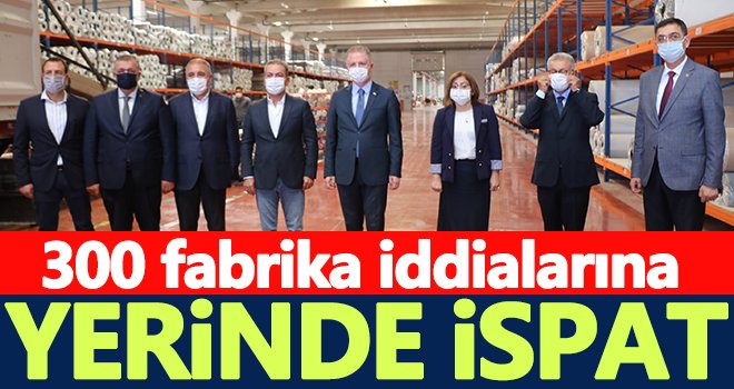 Vali Gül gazetecilerle birlikte yeni açılan fabrikaları gezdi