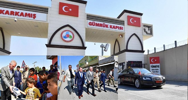 Vali Gül, Karkamış'da incelemeler yaptı