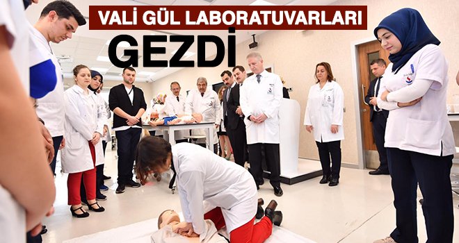Vali Gül, SANKO Üniversitesi'ni ziyaret etti