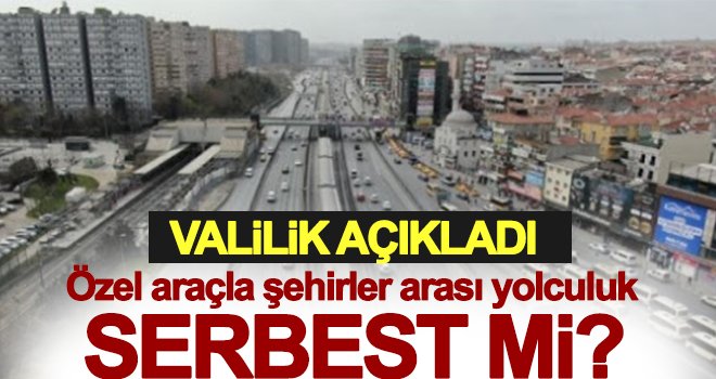 Vali Gül'den önemli açıklama! Özel araçlarla şehir dışına...