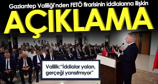 Valilik: İddialar yalan, gerçeği yansıtmıyor