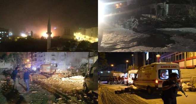 Van'da polis merkezine bombalı araçla saldırı: 3 ölü, 40 yaralı