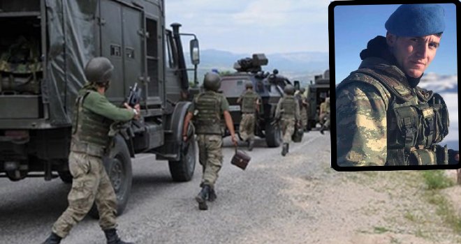 Van'daki çatışmada yaralanan asker şehit oldu