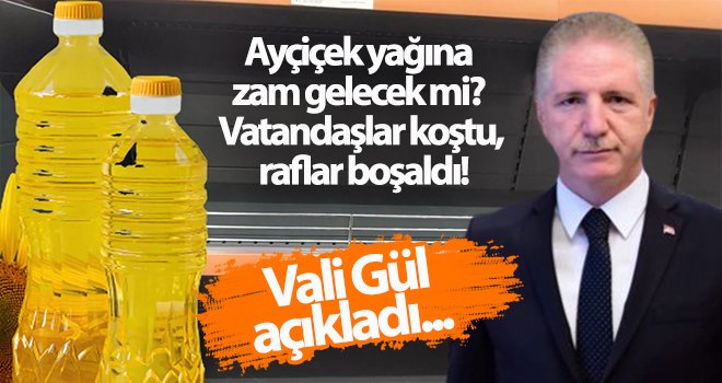 Vatandaşlar koştu, raflar boşaldı!
