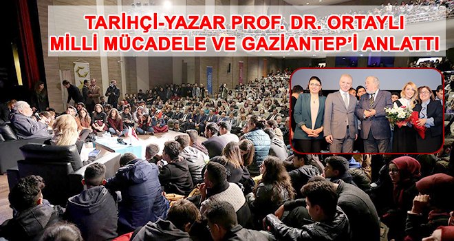Vatandaştan 'Prof. Dr. Ortaylı' konferansına yoğun ilgi!
