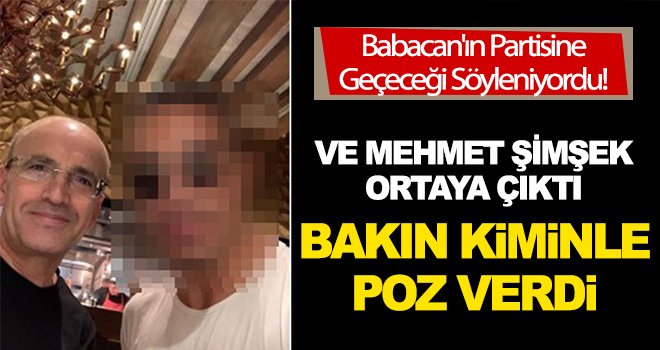 Ve Mehmet Şimşek ortaya çıktı! sosyal medyada tepki aldı