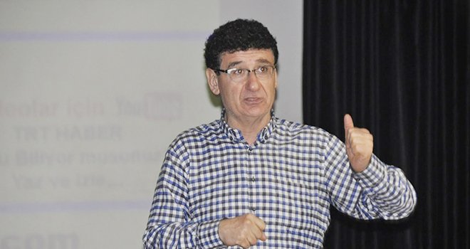 Vedat Topçuoğlu Lisesi Süleyman Beledioğlu’nu ağırladı