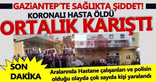 Koronadan öldü yakınlarından 100 kişi hastaneyi bası: 3 tutuklama