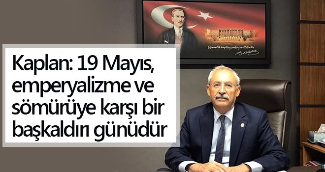 Vekil Kaplan'dan 19 Mayıs mesajı