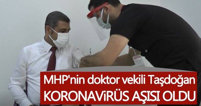 Vekil Taşdoğan, korona virüs aşısı oldu