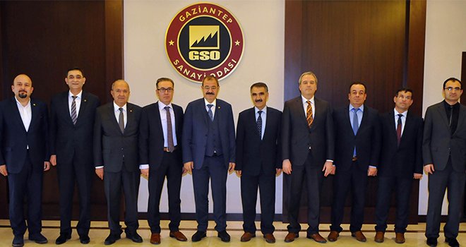 Vergi dairesi başkanı Tekin'den GSO'ya ziyaret 