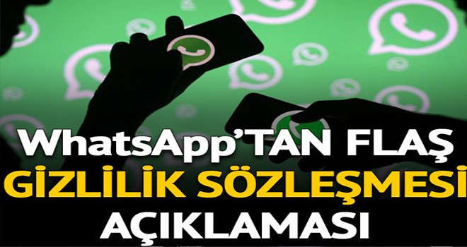WhatsApp tepkiler sonrası geri adım attı