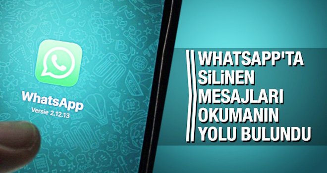WhatsApp'ta silinen mesajlar nasıl okunur! İşte detaylar...