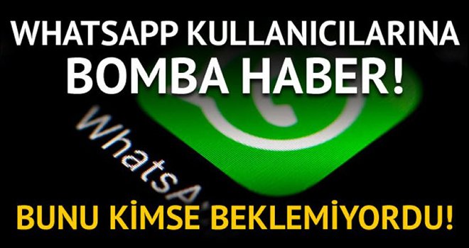 WhatsApp'tan yeni bir geliştirme geldi