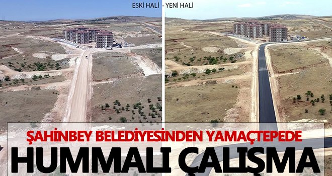 Yamaçtepe'de hummalı çalışma