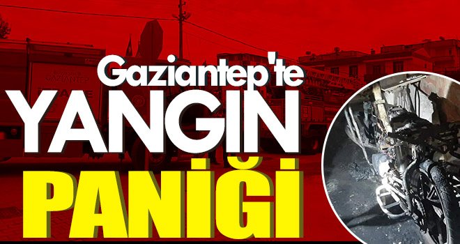 Yangın paniğe sebep oldu