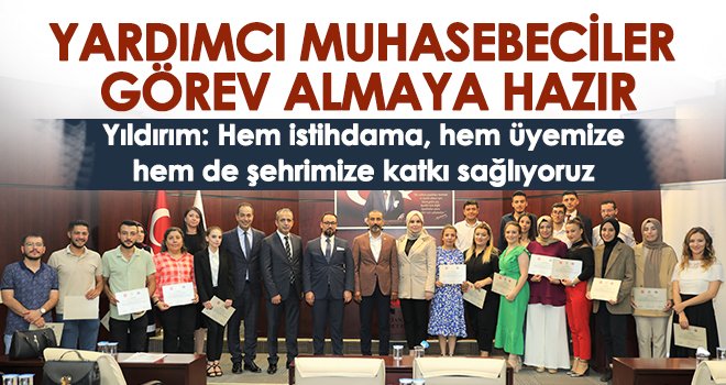 Yardımcı muhasebeciler görev almaya hazır
