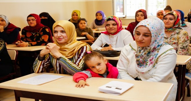 Yarım kalan eğitimlere Şehitkamil desteği