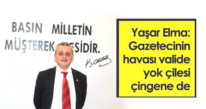Yaşar Elma: Bugün bizim bayramımız ama buruk kutluyoruz