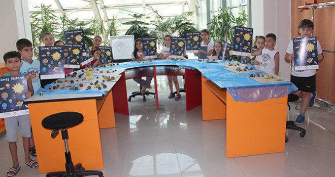 YAZ BİLİM ATÖLYELERİ’NE YOĞUN İLGİ