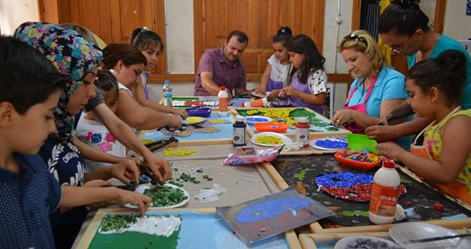 YAZ KURSLARI SONA ERDİ