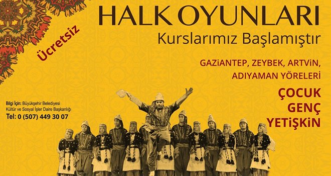 Yeni dönem halk oyunları kursu başladı