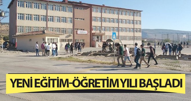 Yeni eğitim-öğretim yılı başladı