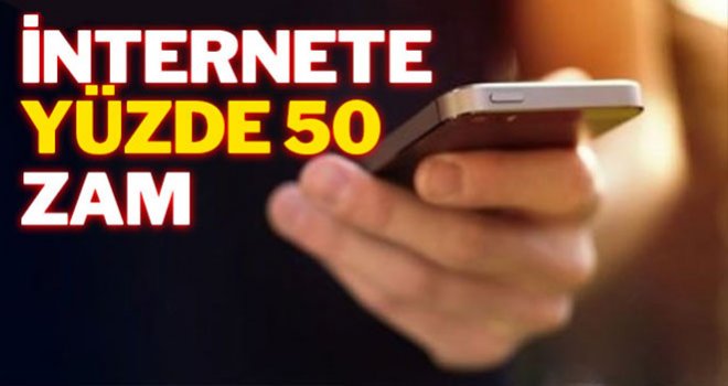 Yeni yılda İnternet, yüzde 50 zam kapıda!