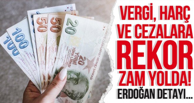 Yeni yılda vergi, harç ve cezalar ne kadar artacak?