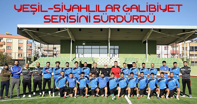 Yeşil-siyahlılar galibiyet serisini sürdürdü