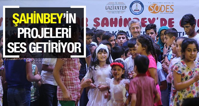'Yetim çocuklar Şahinbey'de gülüyor