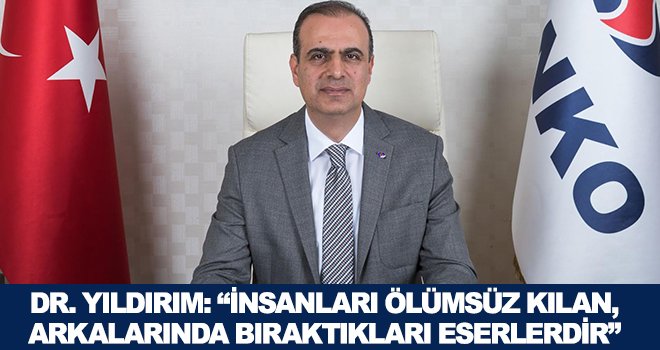 Yıldırım: Eşsiz vatanımız bizler için en büyük mirastır