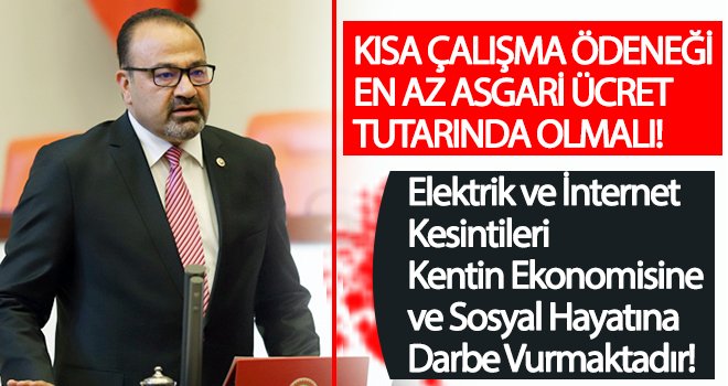 Yılmazkaya: Esnafımızın ve iş insanımızın yanındayız