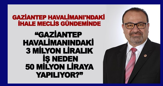 Yılmazkaya: Ulaştırma Bakanı neden bu soruya cevap vermiyor?