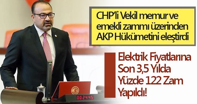 Yılmazkaya: Yapılan zam enflasyonun çok altında! 