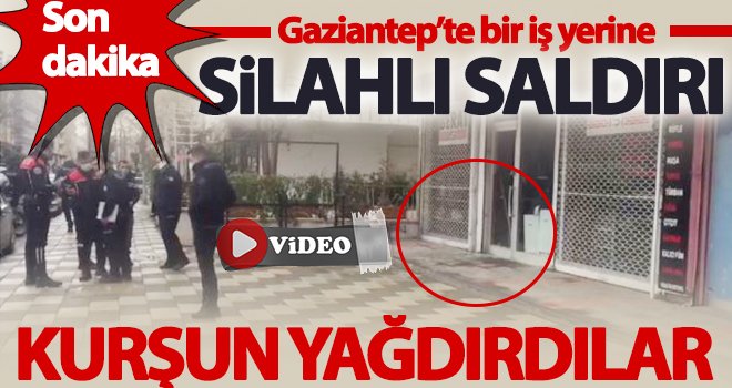 Yine Gaziantep! Olaysız günümüz yok: Silahlı saldırı