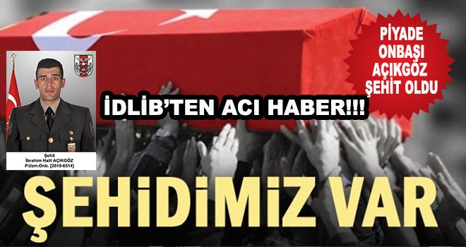 Yine yüreğimize şehit ateşi düştü!