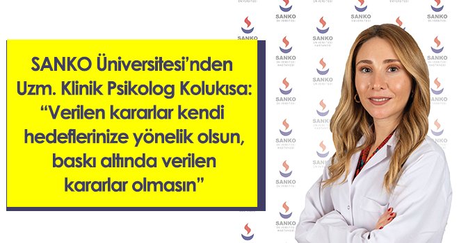 YKS tercih döneminde psikolojik yaklaşımlar