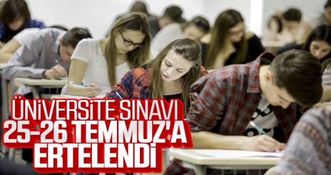 YKS'nin yapılacağı tarih belli oldu