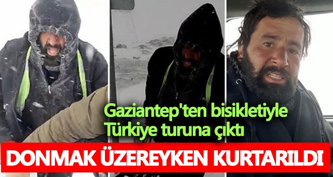 Yol kenarında bıraktığı bisiklet hayatını kurtardı...