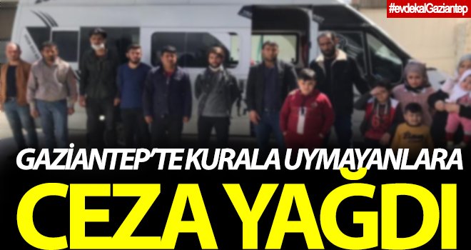 Yolculuk yapan ve yaptıran şahıslara ceza yağdı