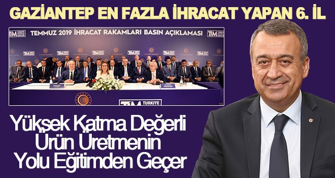 Yüzde 17,5’lik Artışla Temmuz Ayı İhracatında Rekor