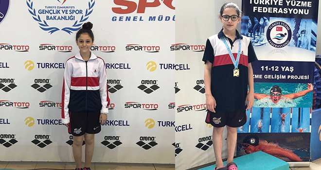 Yüzmede Türkiye başarısı Sanko okullarından