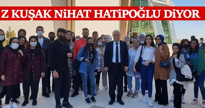 Z kuşak Nihat Hatipoğlu diyor