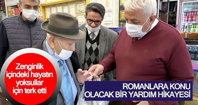Zenginliği elinin tersiyle itiyor